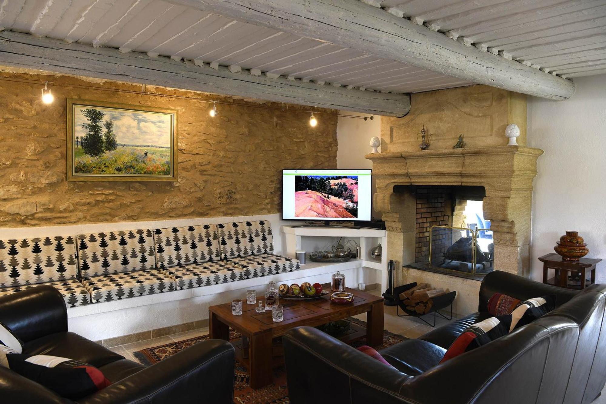 Roussillon en Isere Bastide Des Demoiselles Bed & Breakfast エクステリア 写真